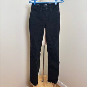 NYDJ black Marilyn stretch jean in size 2